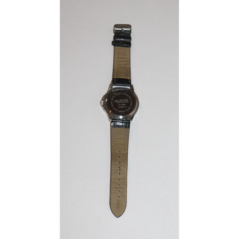 Unlisted by Kenneth Cole men's watch UL1294 A126-14 Japan Movement WORKS
